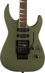 Guitare électrique forme str Jackson X Soloist SL3X DX - Matte army drab
