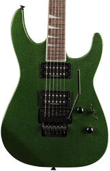Guitare électrique double cut Jackson X Soloist SLX DX - Manalishi green