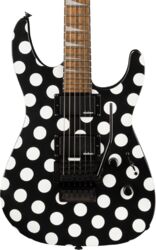 Guitare électrique métal Jackson Soloist SLX DX Graphic Srs - Polka dot
