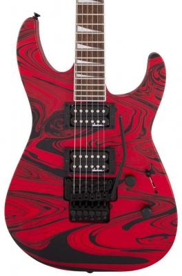 Guitare électrique baryton Jackson Soloist SLX DX - Satin red swirl