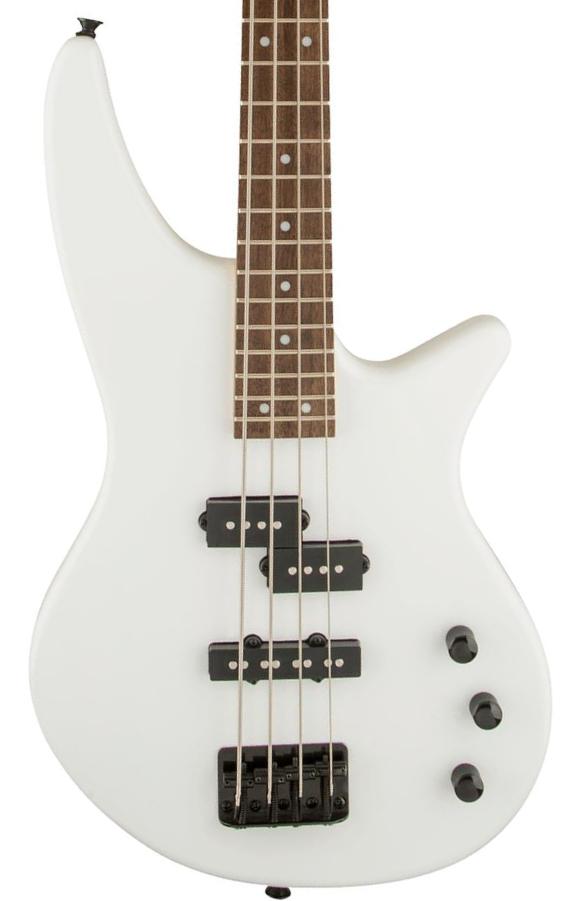Basse électrique solid body Jackson Spectra Bass JS2 - snow white