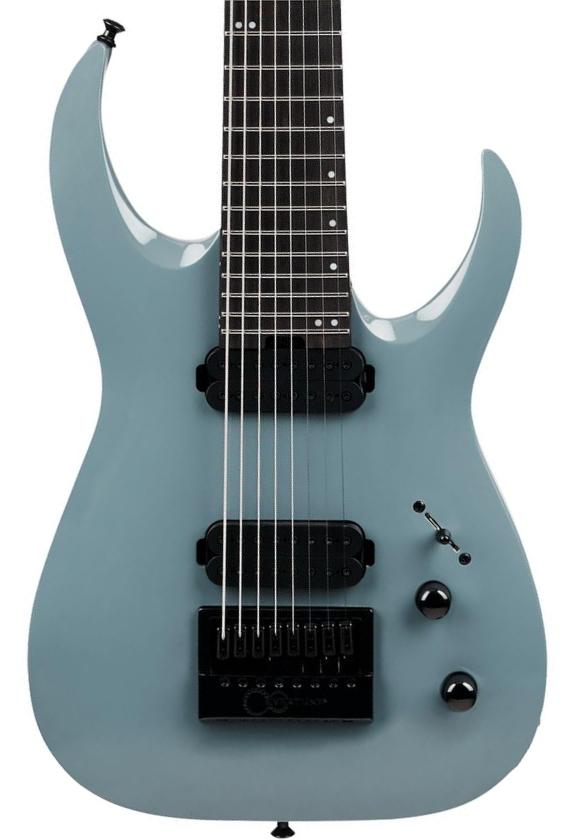 Guitare électrique baryton Jackson Misha Mansoor Pro Plus Juggernaut ET8 - Nardo gray