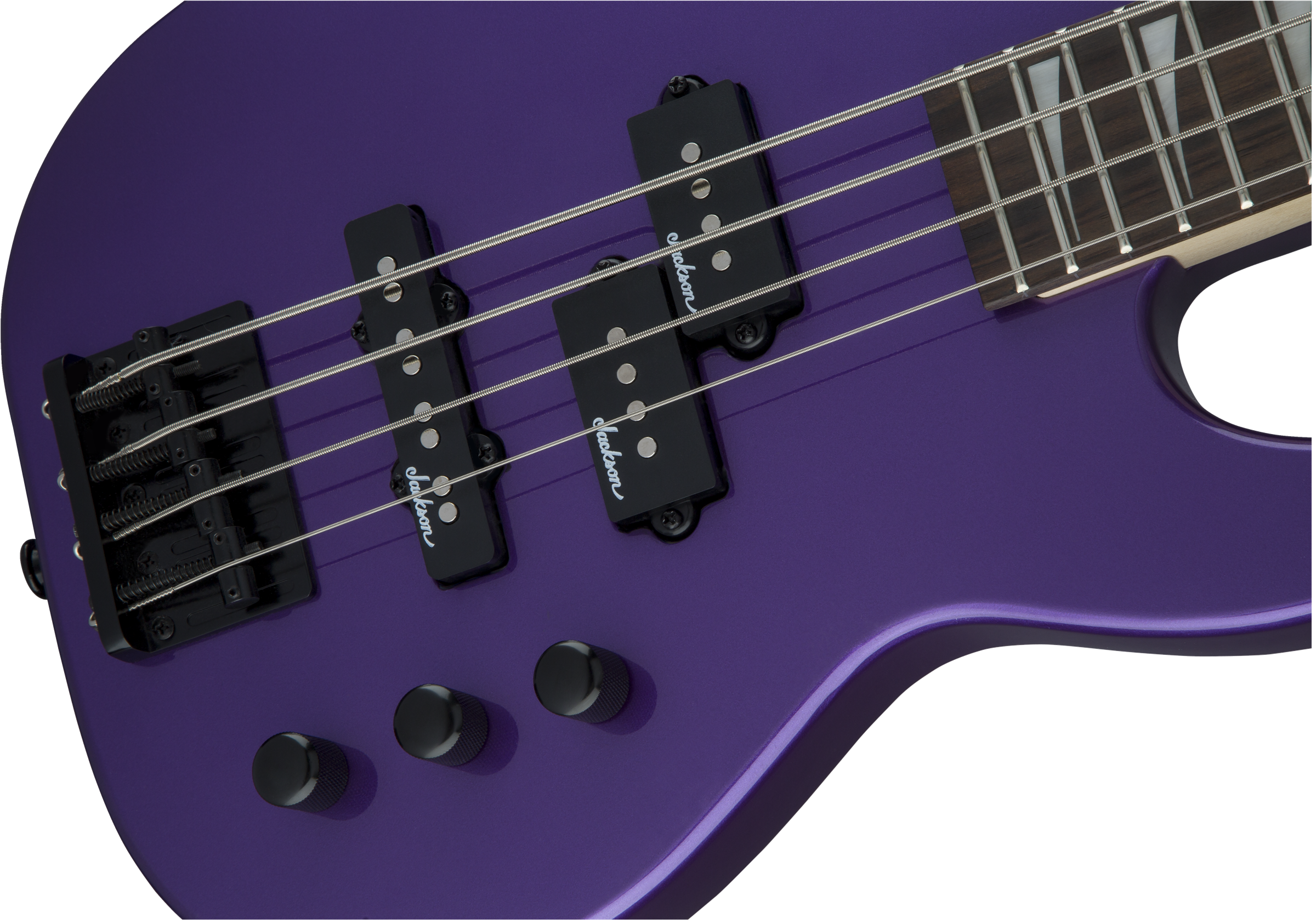 Jackson Js Series Concert Bass Minion Js1x - Pavo Purple - Basse Électrique Enfants - Variation 4