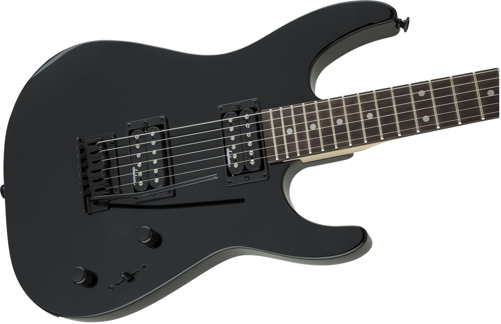 Jackson Dinky Js11 2h Trem Ama - Gloss Black - Guitare Électrique Forme Str - Variation 2