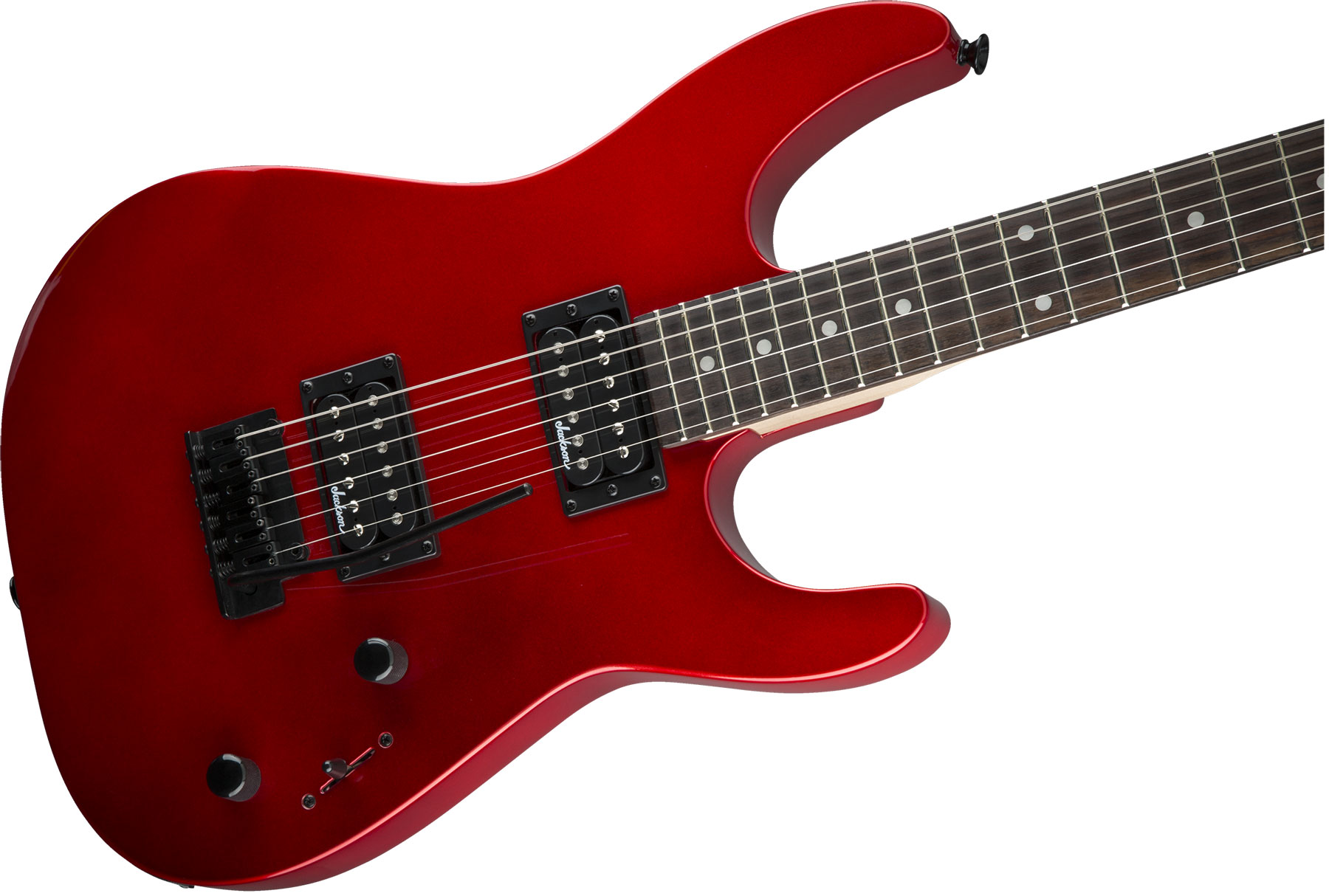 Jackson Dinky Js11 2h Trem Ama - Metallic Red - Guitare Électrique Forme Str - Variation 2