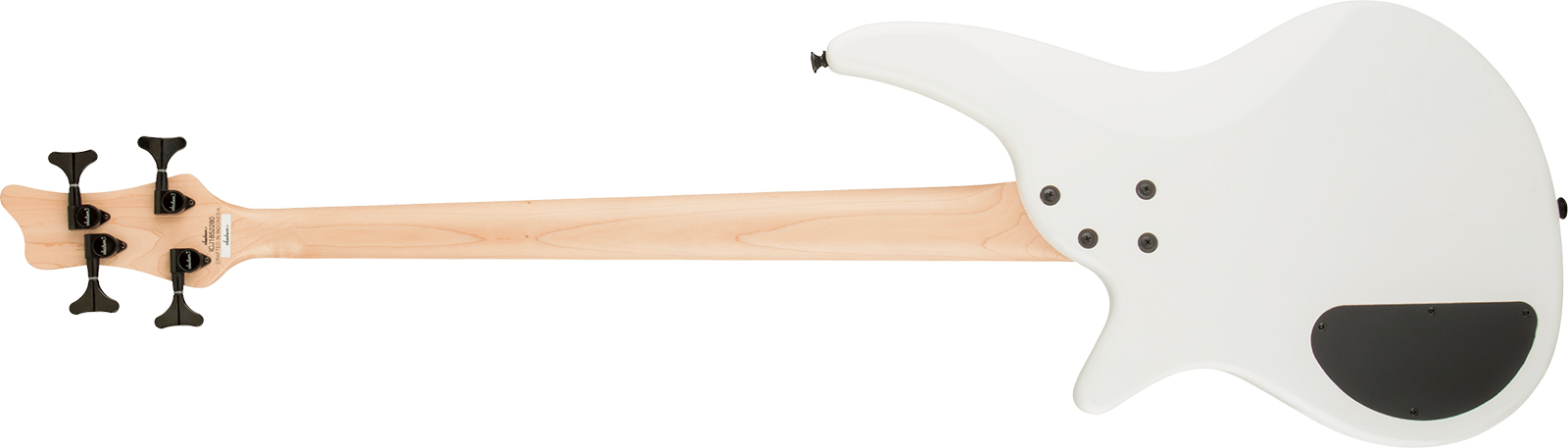 Jackson Js2 Spectra Bass Active Lau - Snow White - Basse Électrique Solid Body - Variation 1