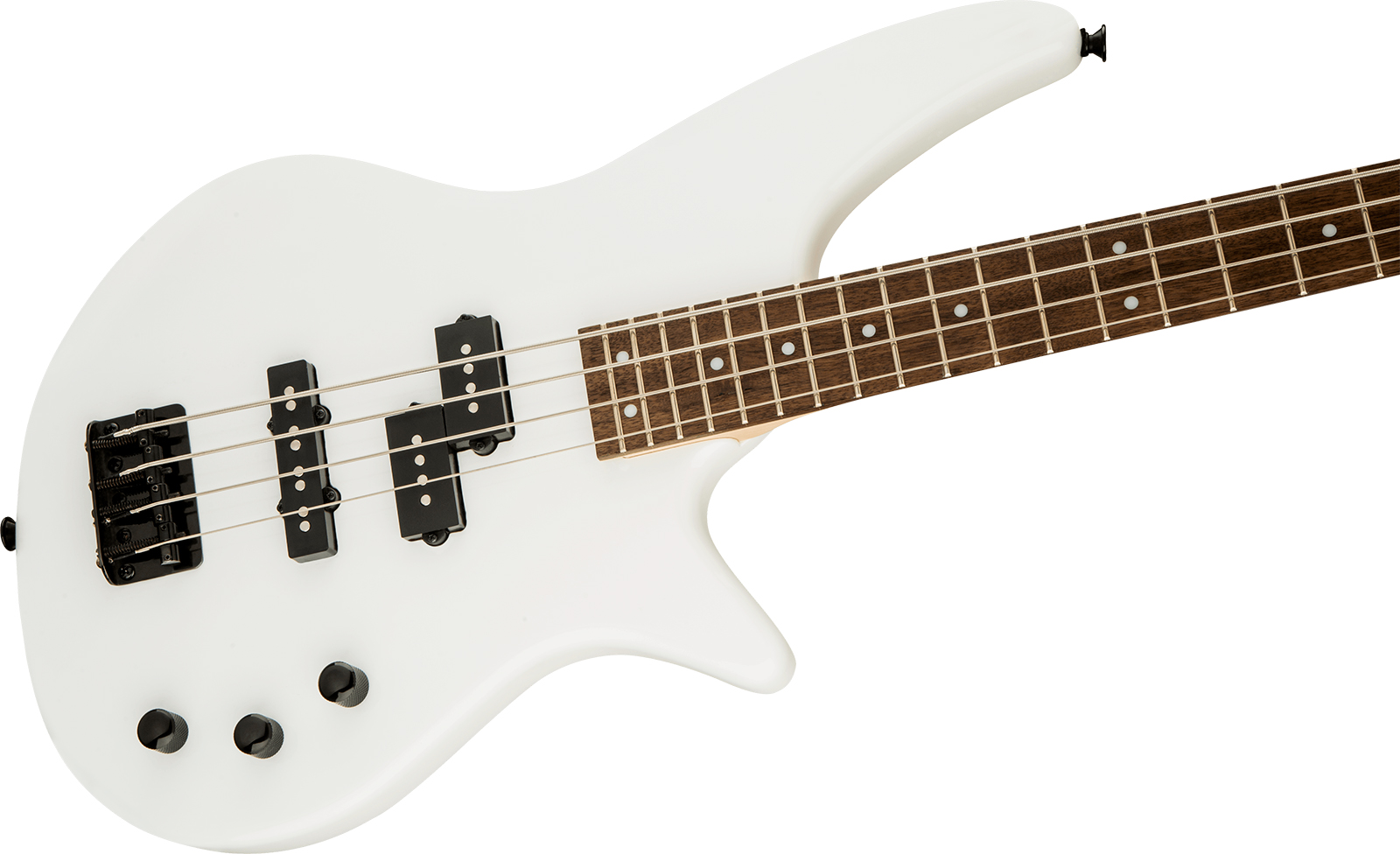 Jackson Js2 Spectra Bass Active Lau - Snow White - Basse Électrique Solid Body - Variation 2