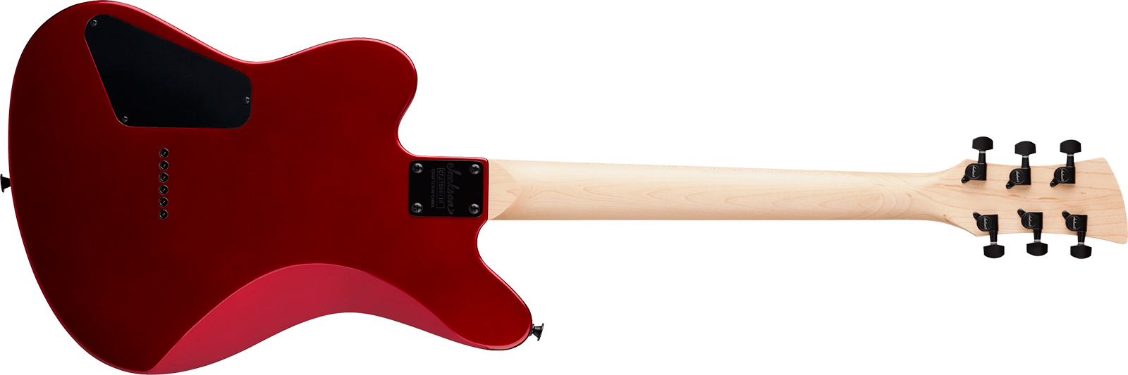 Jackson Js22 Surfcaster 2h Ht Ama - Metallic Red - Guitare Électrique RÉtro Rock - Variation 1