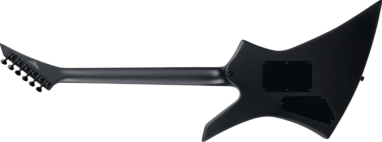 Jackson Kelly Ke1a Pure Metal Pro Plus Ltd 1h Fr Eb - Satin Black - Guitare Électrique MÉtal - Variation 1