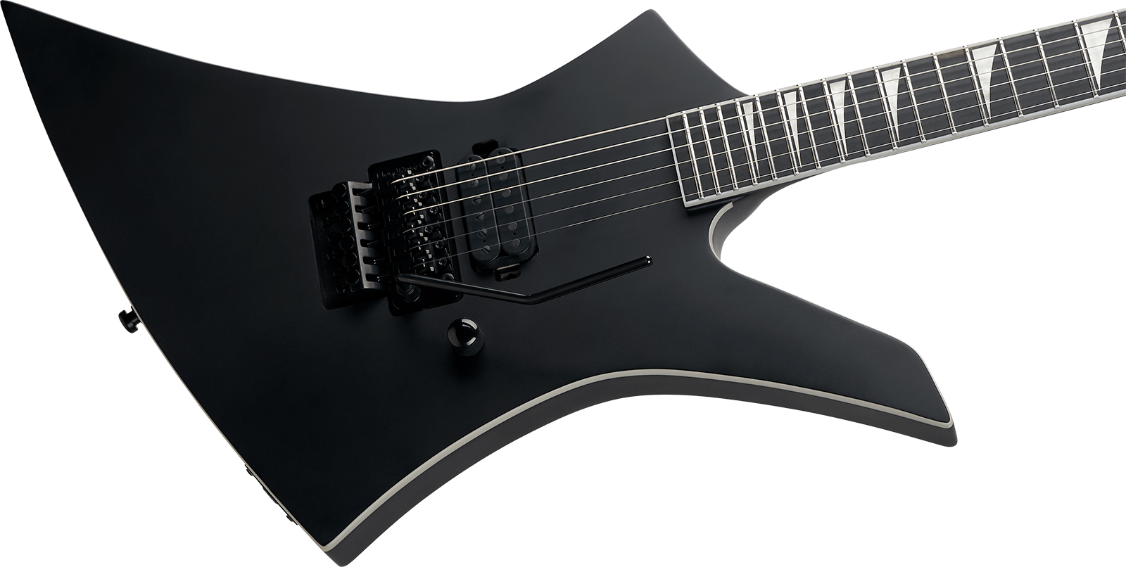 Jackson Kelly Ke1a Pure Metal Pro Plus Ltd 1h Fr Eb - Satin Black - Guitare Électrique MÉtal - Variation 2