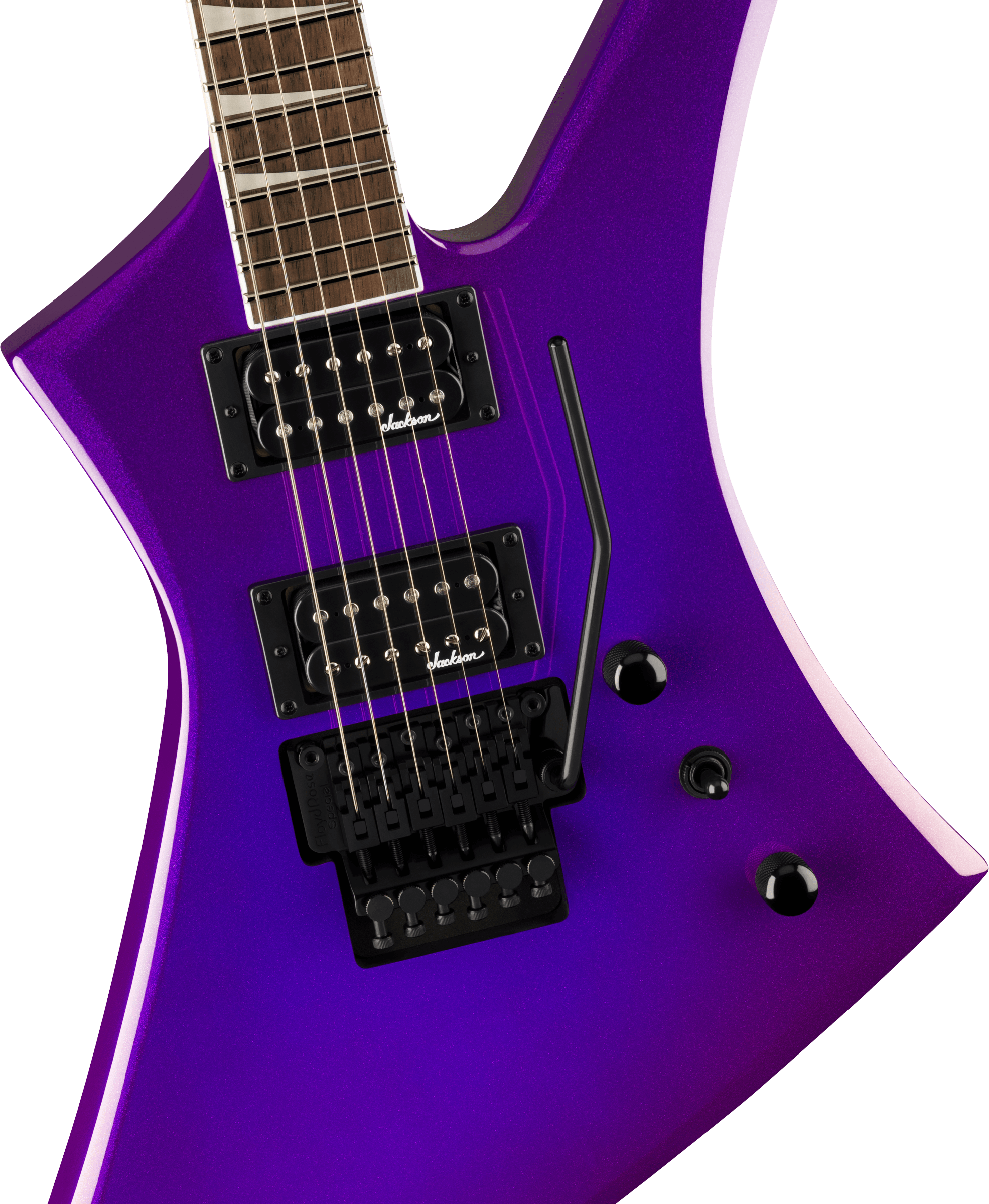 Jackson Kelly Kex X-series Trem Fr Hh Lau - Deep Purple Metallic - Guitare Électrique MÉtal - Variation 2