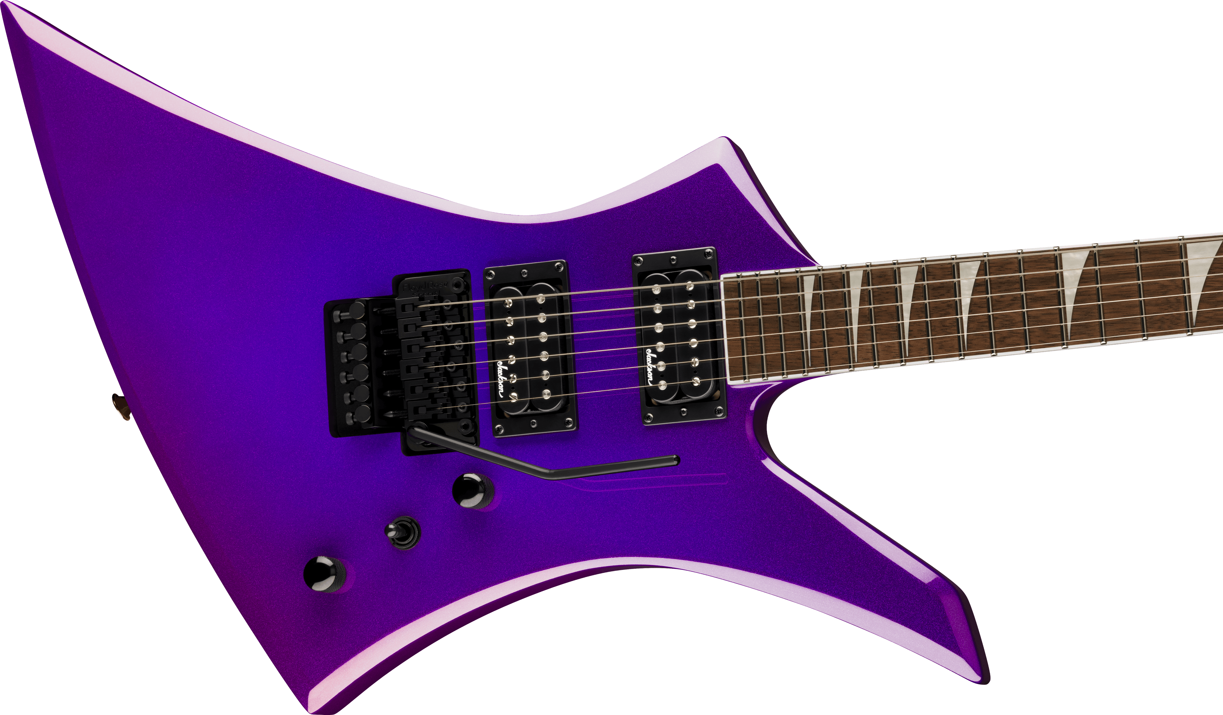 Jackson Kelly Kex X-series Trem Fr Hh Lau - Deep Purple Metallic - Guitare Électrique MÉtal - Variation 3