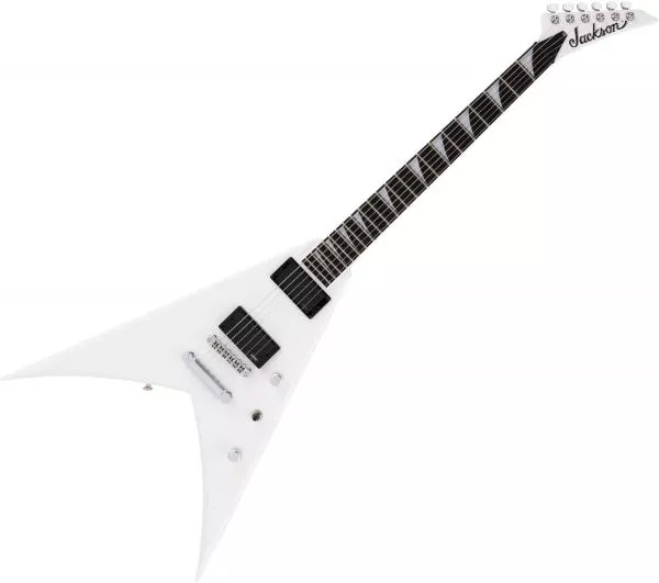 Guitare électrique solid body Jackson Pro King V KVTMG - Snow white