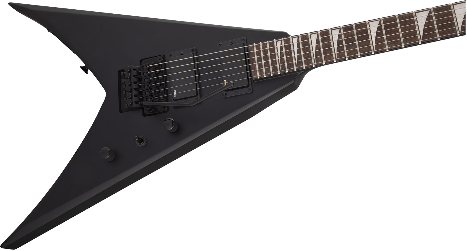 Jackson King V Kvxmg 2h Fr Lau - Satin Black - Guitare Électrique MÉtal - Variation 2