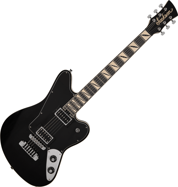 Jackson Pro Lee Malia LM-87 - open-pore black semi-gloss Retro