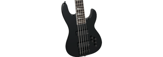 Jackson Legend Series Concert 5 David Ellefson Signature - Gloss Black - Basse Électrique Solid Body - Variation 4