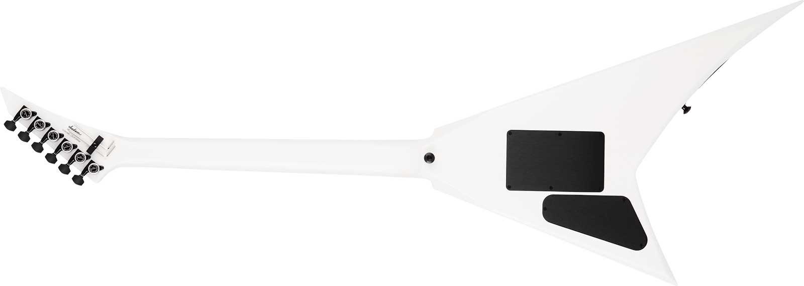 Jackson Rhoads Rr24 American 2h Seymour Duncan Fr Eb - Snow White - Guitare Électrique MÉtal - Variation 1