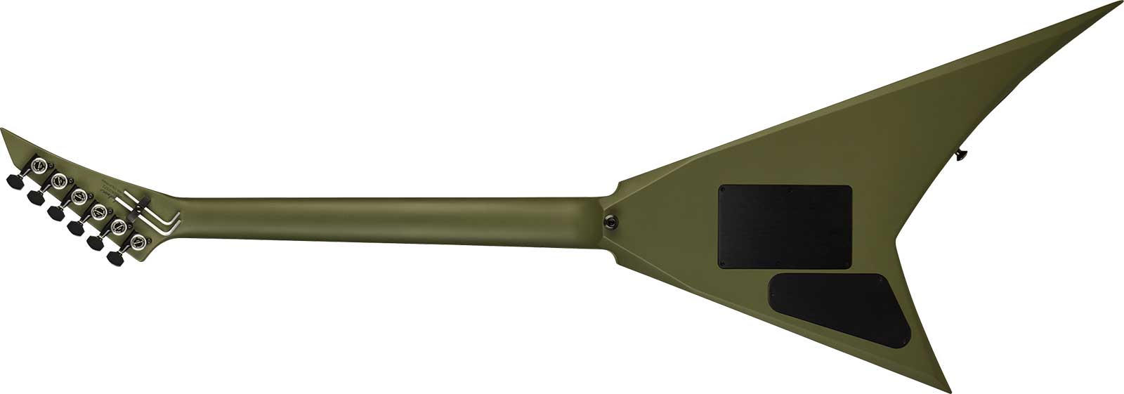 Jackson Rhoads Rr24 American 2h Seymour Duncan Fr Eb - Matte Army Drab - Guitare Électrique MÉtal - Variation 1
