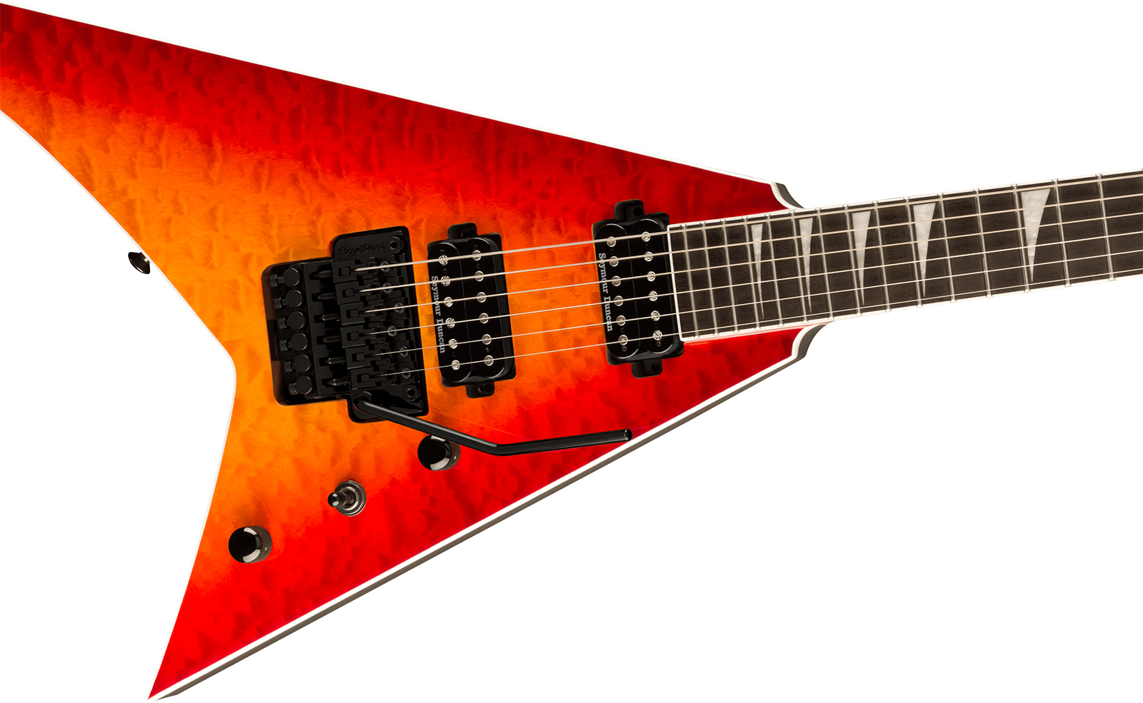 Jackson Rhoads Rr24ps Pro Plus 2h Seymour Duncan  Fr Eb - Firestorm - Guitare Électrique MÉtal - Variation 2