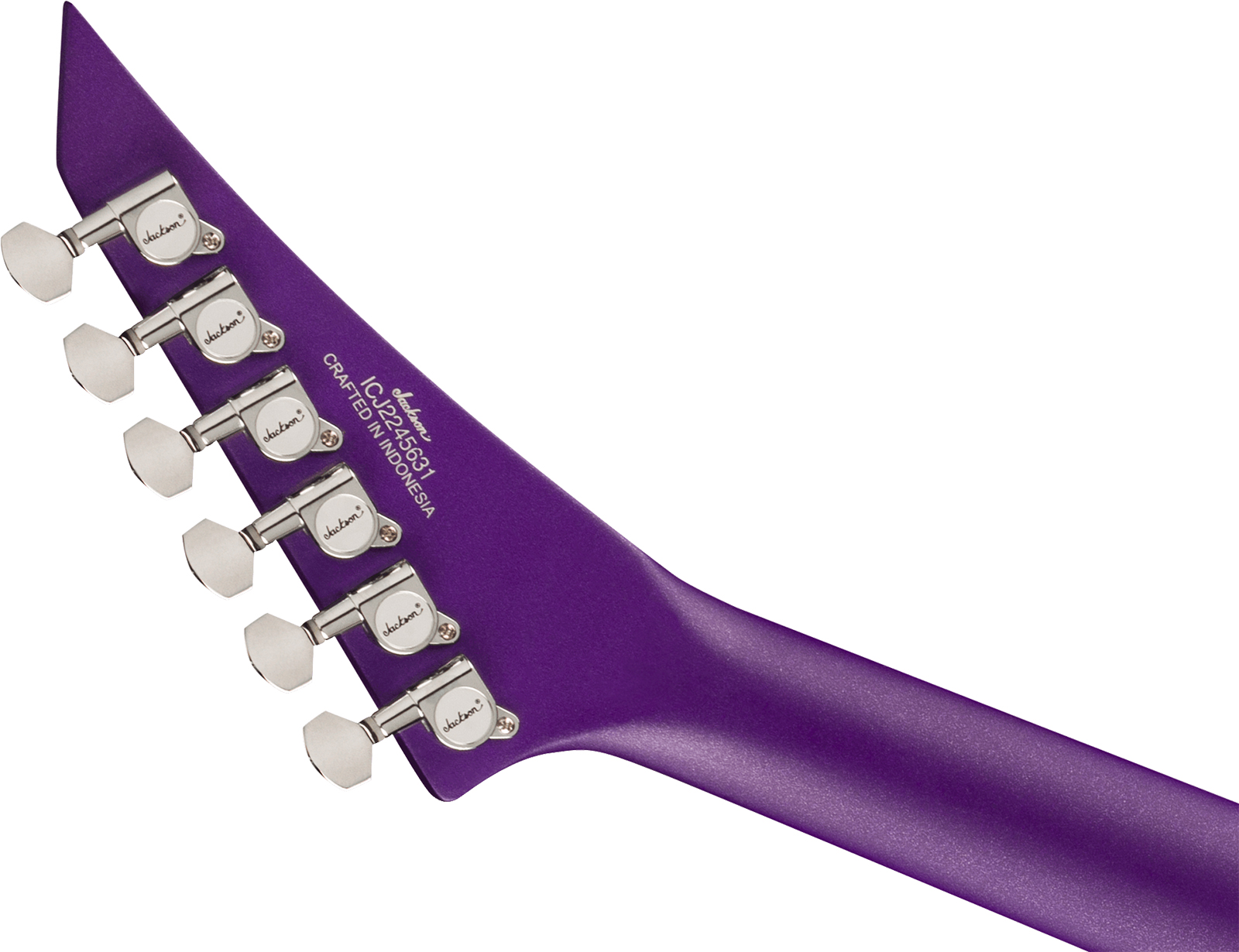 Jackson Rhoads Rrx24 2h Seymour Duncan Fr Lau - Purple Metallic With Black Bevels - Guitare Électrique MÉtal - Variation 3