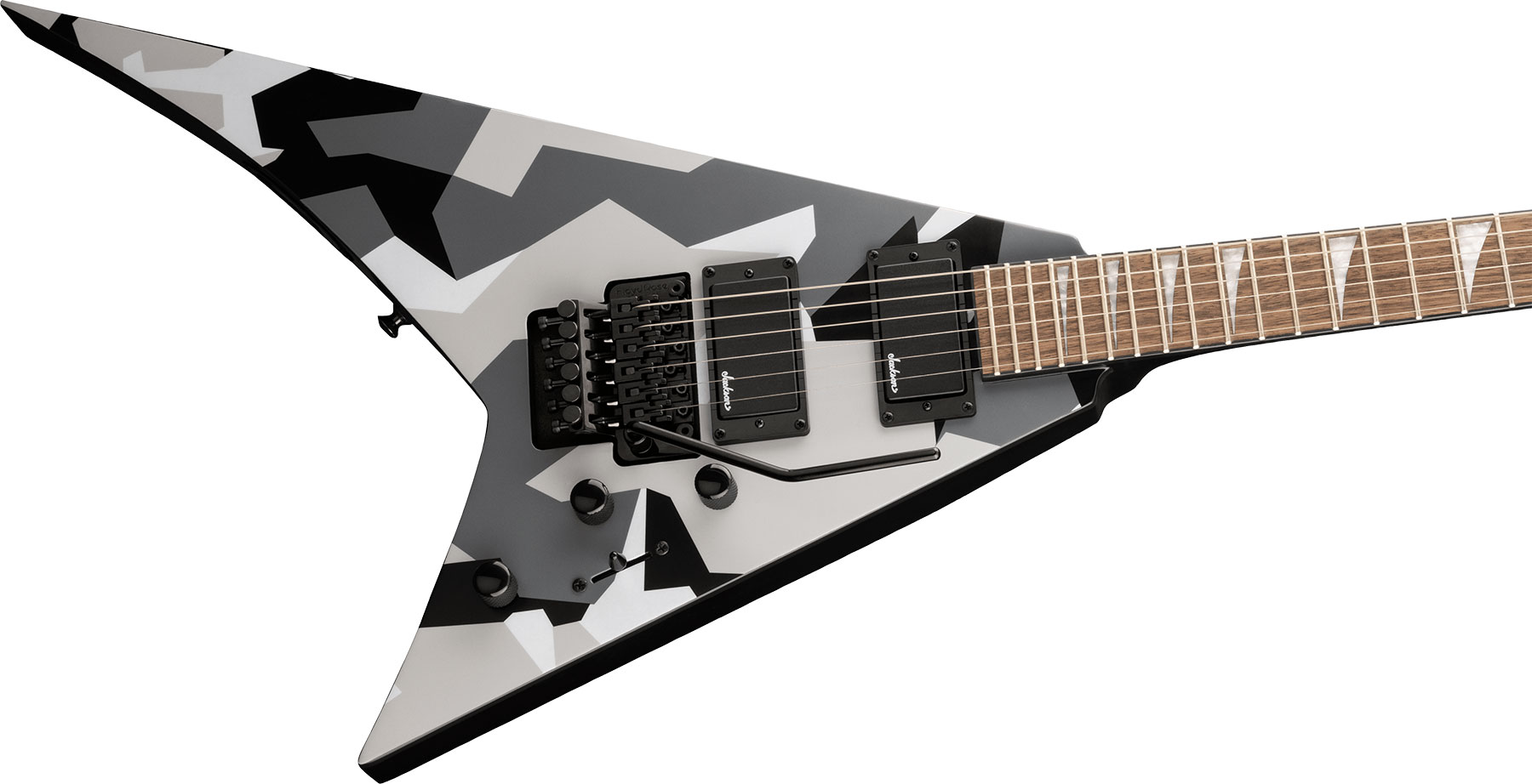 Jackson Rhoads Rrx24 2h Fr Lau - Winter Camo - Guitare Électrique MÉtal - Variation 2