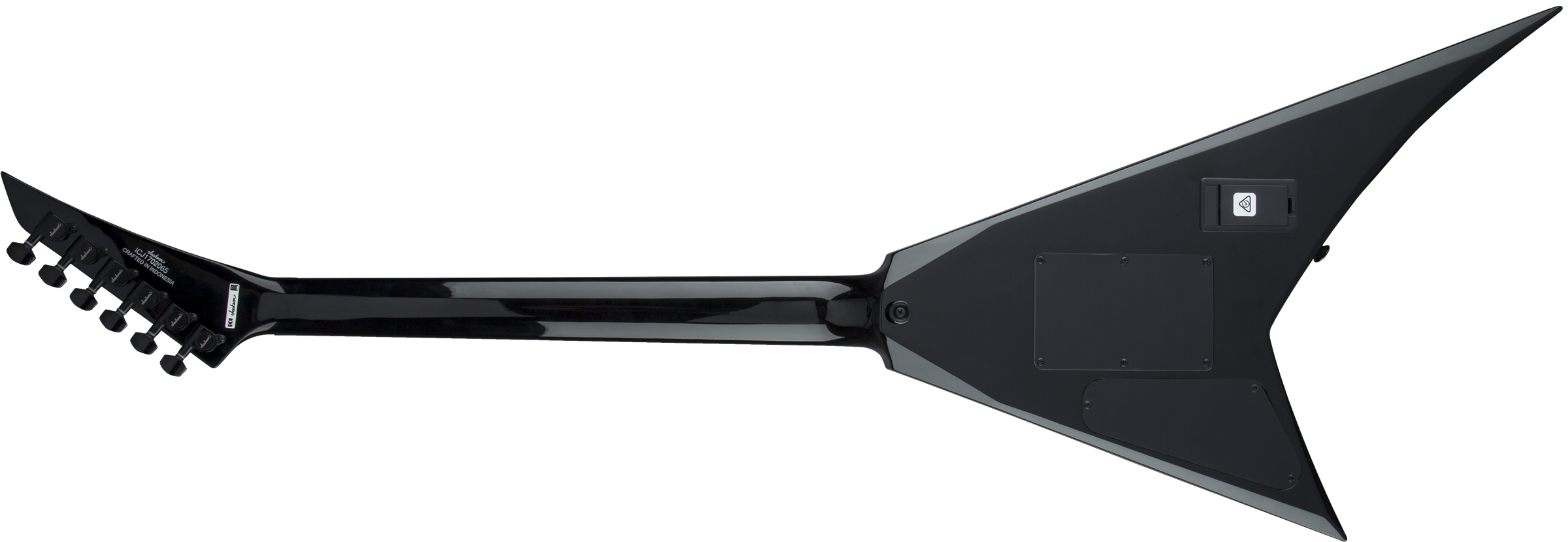Jackson Rhoads Rrx24 Hh Seymour Duncan Fr Rw - Black - Guitare Électrique MÉtal - Variation 1
