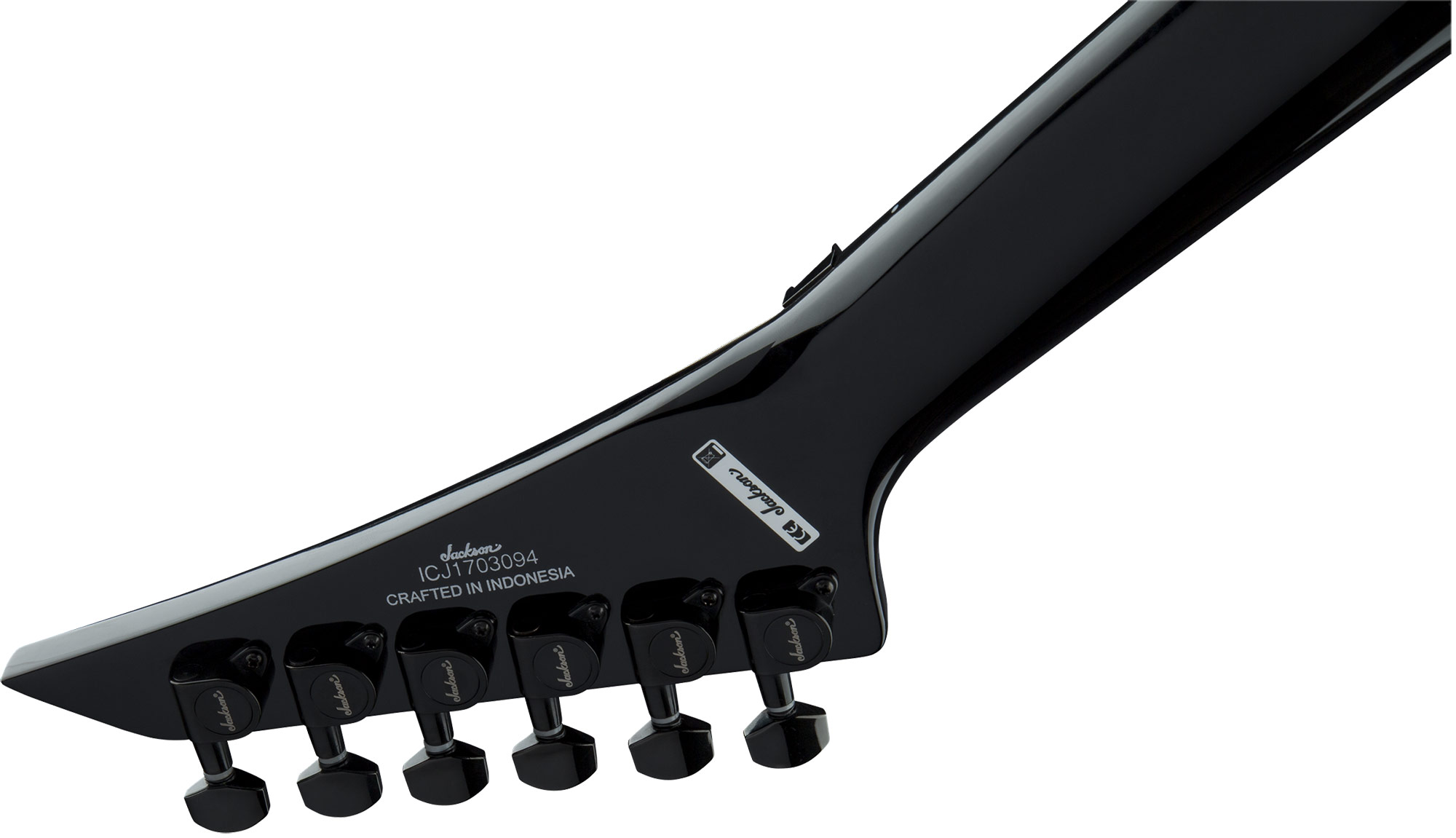 Jackson Rhoads Rrx24 Hh Seymour Duncan Fr Rw - Black - Guitare Électrique MÉtal - Variation 3