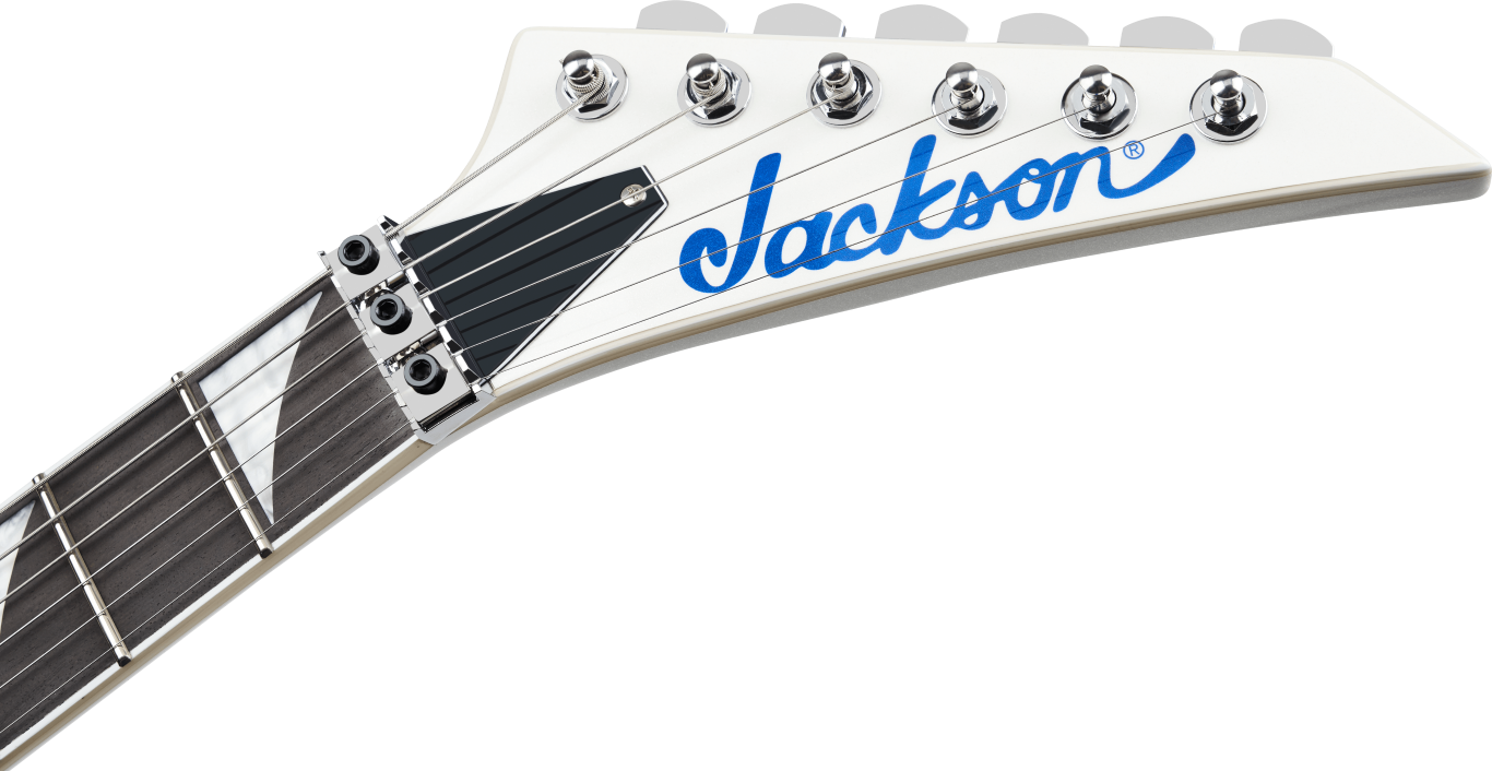 Jackson Rr-22 Legend Series Rhoads Scott Ian Signature Ltd Edition Fr 1h Eb - Pearl White - Guitare Électrique MÉtal - Variation 1