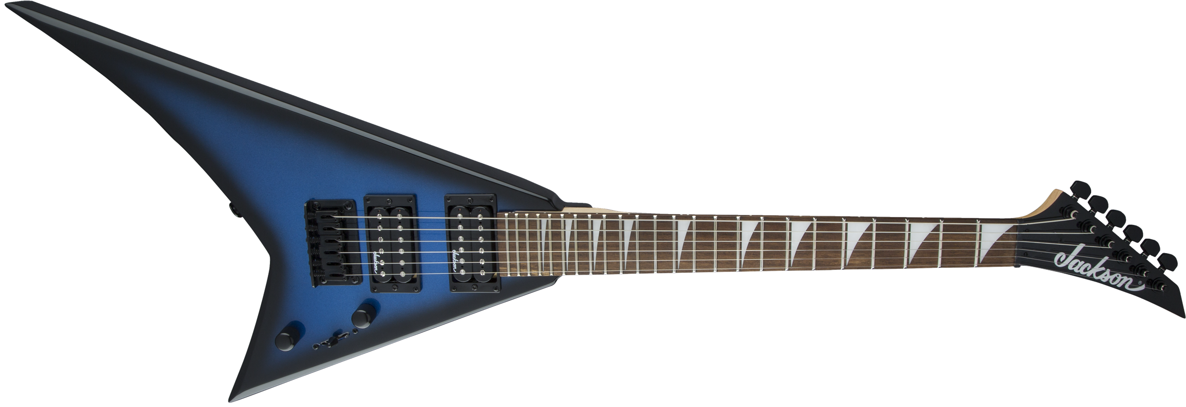 Jackson Rr Minion Js1x - Metallic Blue Burst - Guitare Électrique Enfant - Variation 2