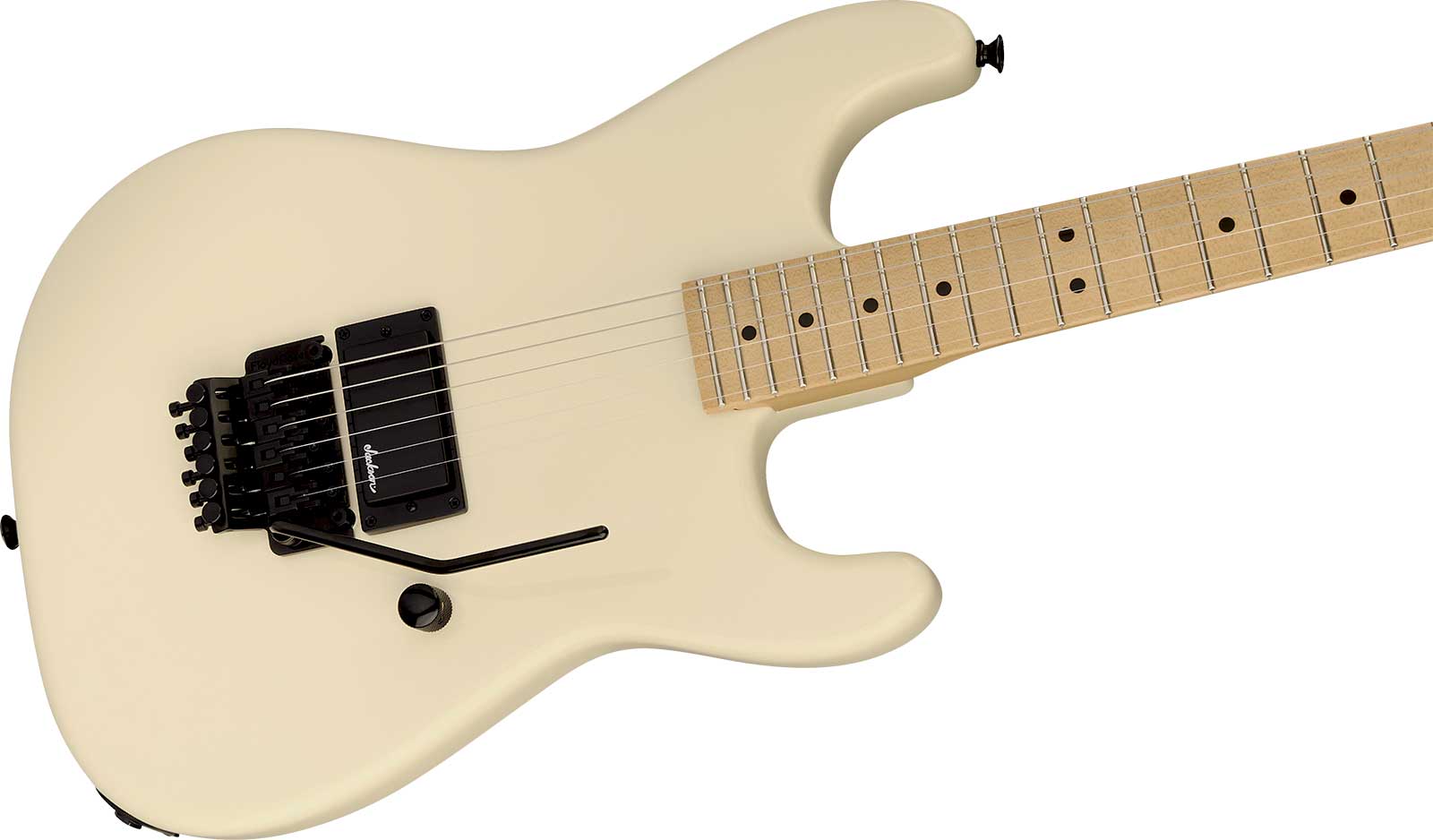 Jackson San Dimas Sd1a H Fr Mpl Pro Origins 1985 Mex 1h Fr Mn - Vanilla Shake - Guitare Électrique Forme Str - Variation 2
