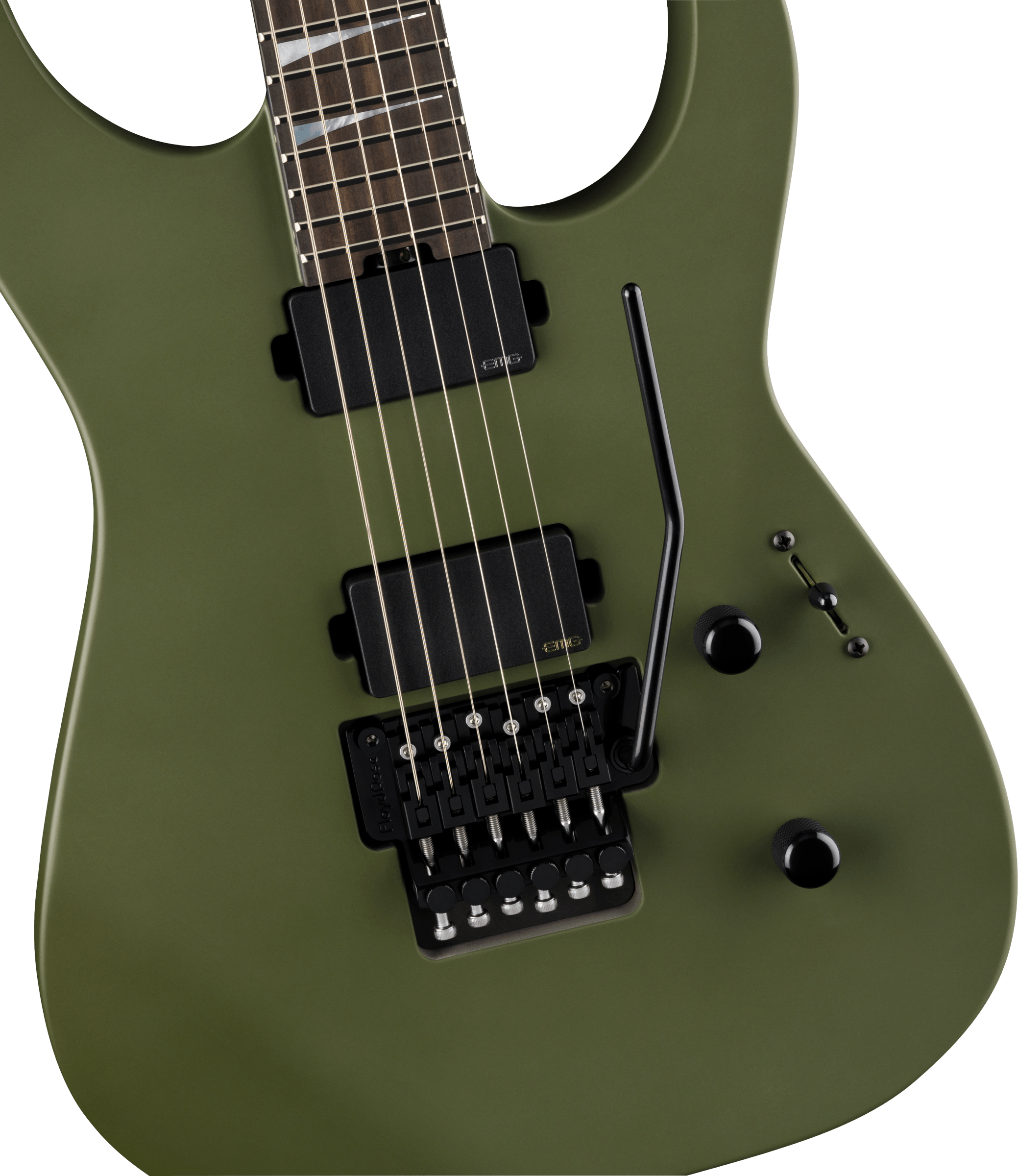 Jackson Sl2mg American Soloist Trem Hh Eb - Matte Army Drab - Guitare Électrique MÉtal - Variation 2