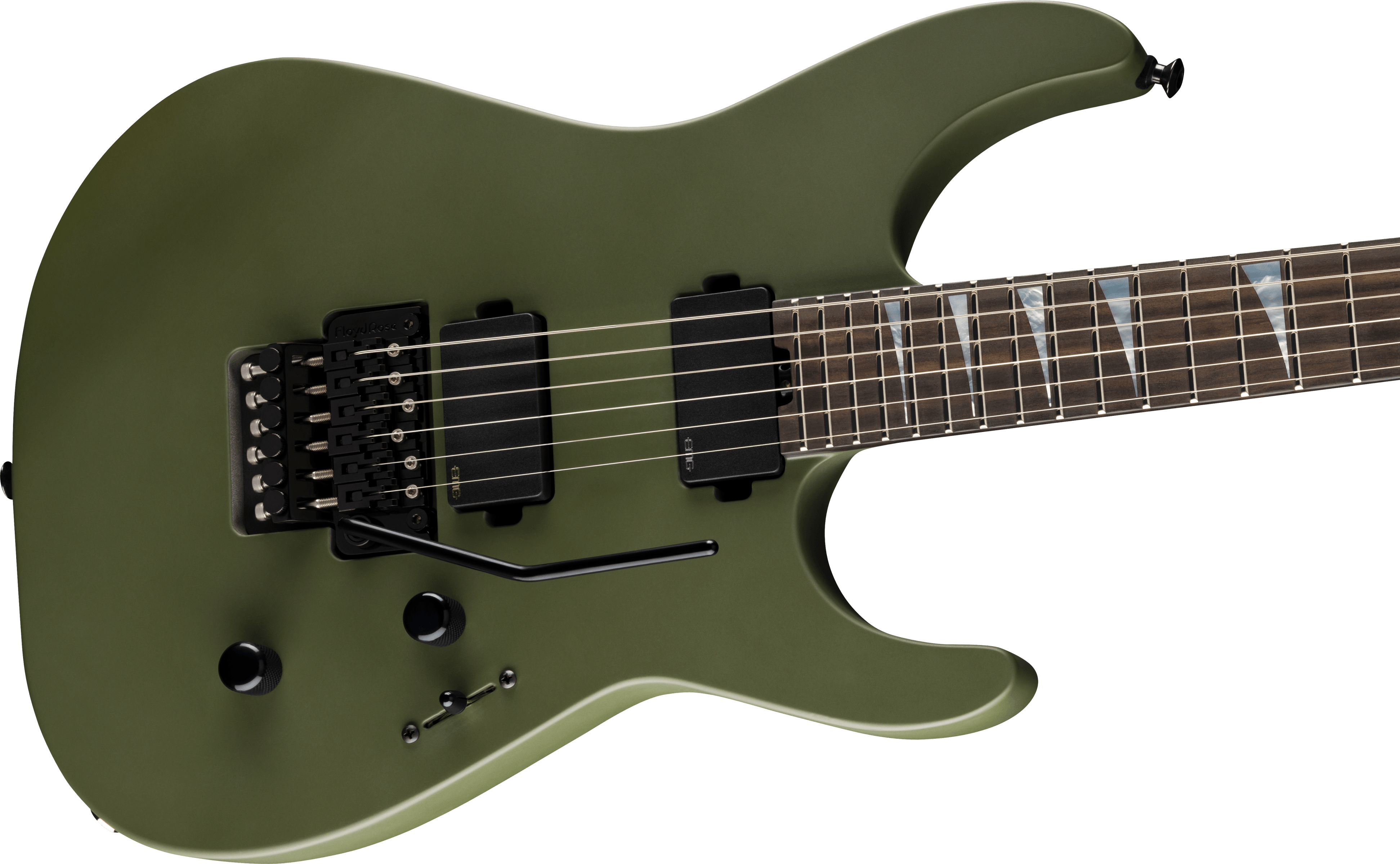 Jackson Sl2mg American Soloist Trem Hh Eb - Matte Army Drab - Guitare Électrique MÉtal - Variation 3