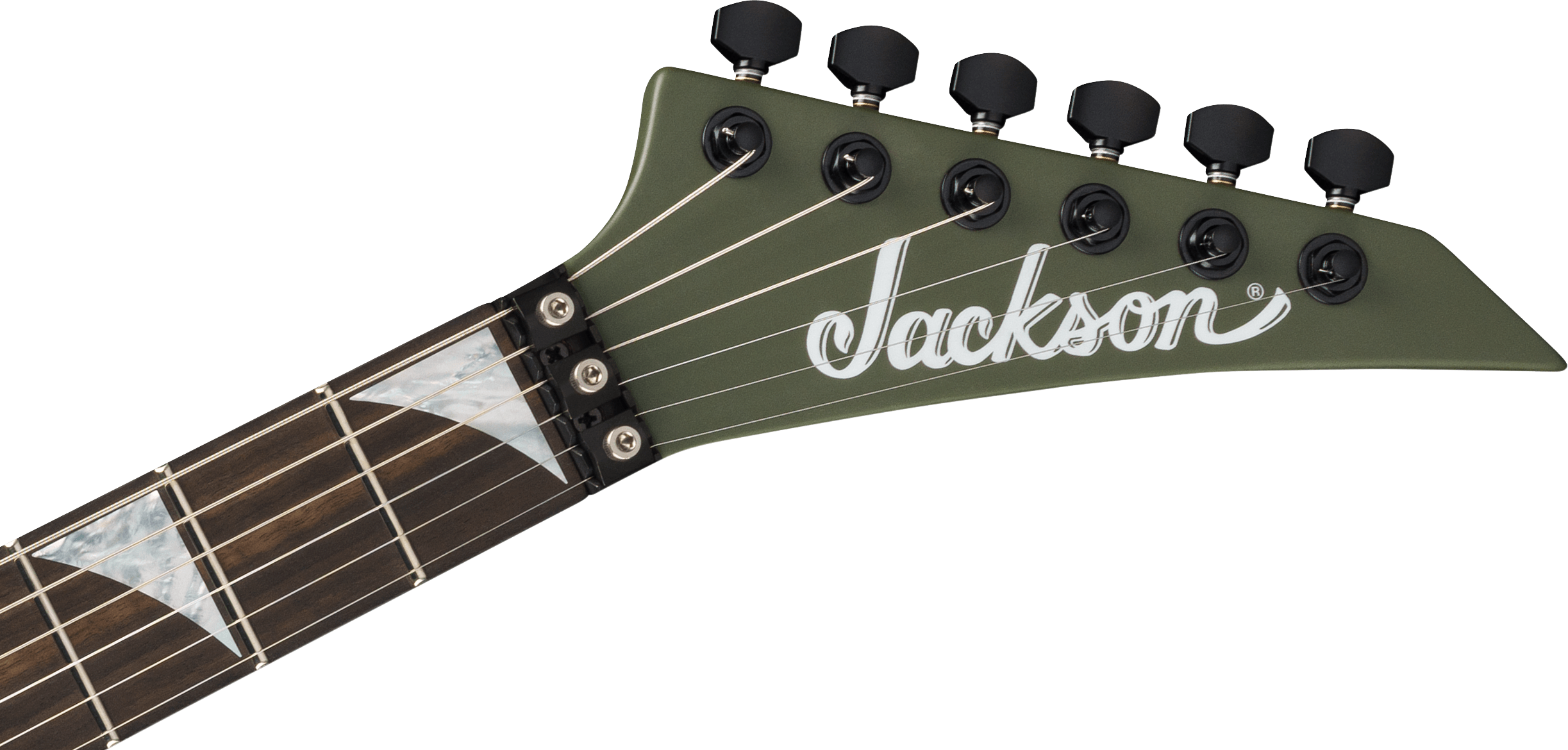 Jackson Sl2mg American Soloist Trem Hh Eb - Matte Army Drab - Guitare Électrique MÉtal - Variation 4