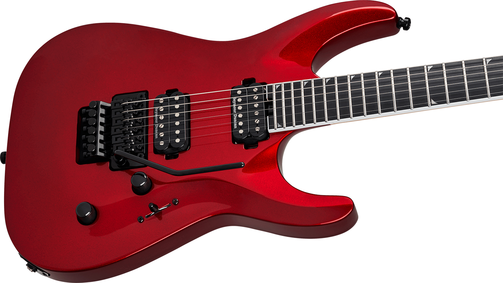 Jackson Sla2 Pro Plus 2h Seymour Duncan Fr Eb - Red Crystal - Guitare Électrique MÉtal - Variation 2