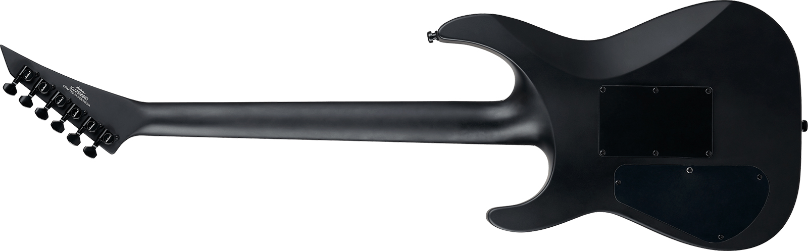 Jackson Soloist Sl1a Pure Metal Pro Plus 1h Fr Eb - 18/02 - Satin Black - Guitare Électrique MÉtal - Variation 1