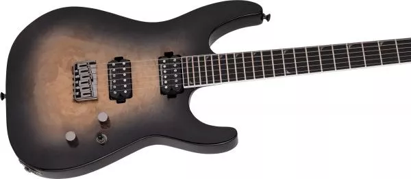 Guitare électrique solid body Jackson Pro Series Soloist SL2P MAH HT - trans. black burst