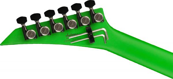 Guitare électrique solid body Jackson American Series Soloist SL3 - satin slime green