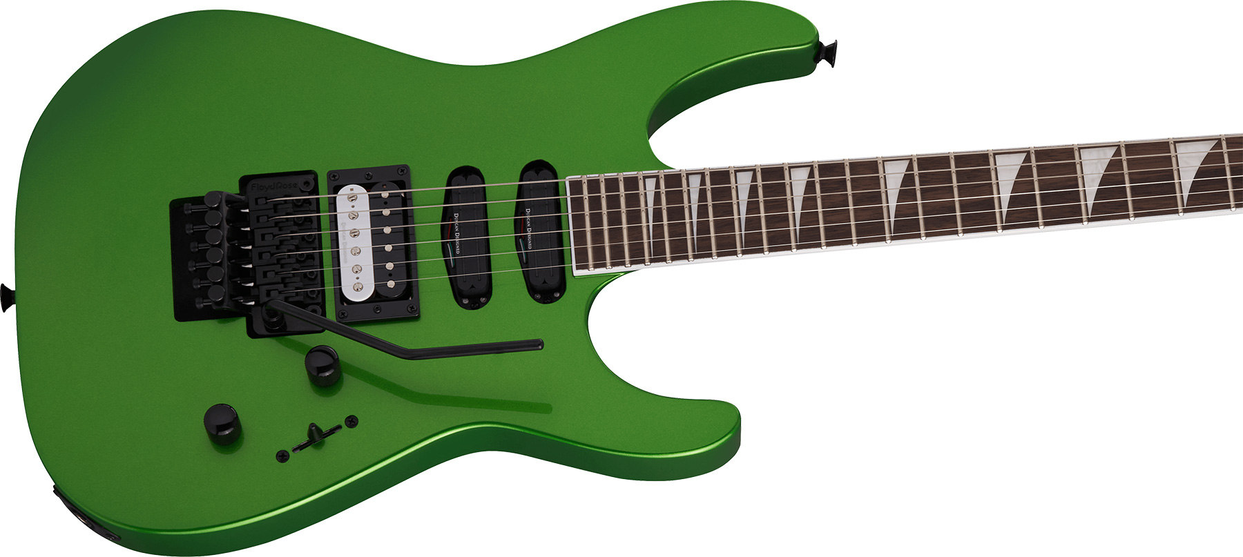 Jackson Soloist Sl3x Dx Hstst Fr Lau - Absinthe Frost - Guitare Électrique Forme Str - Variation 2