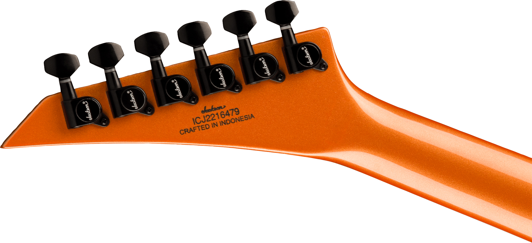 Jackson Soloist Sl3x Dx Hstst Fr Lau - Lambo Orange - Guitare Électrique Forme Str - Variation 3