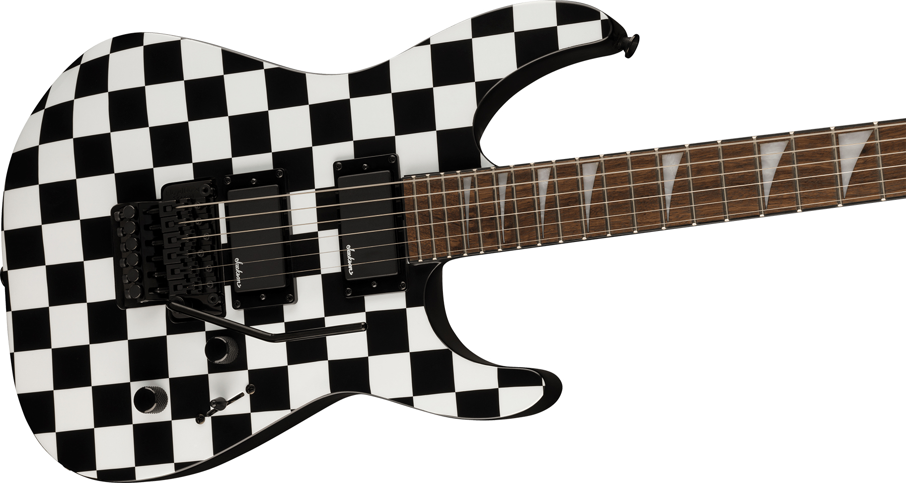 Jackson Soloist Slx Dx 2h Fr Lau - Checkered Past - Guitare Électrique Forme Str - Variation 2