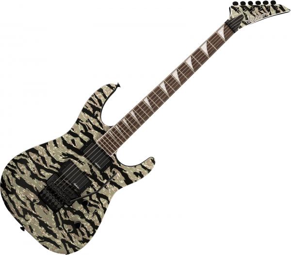 Guitare électrique solid body Jackson X Series Soloist SLX DX - Tiger jungle camo
