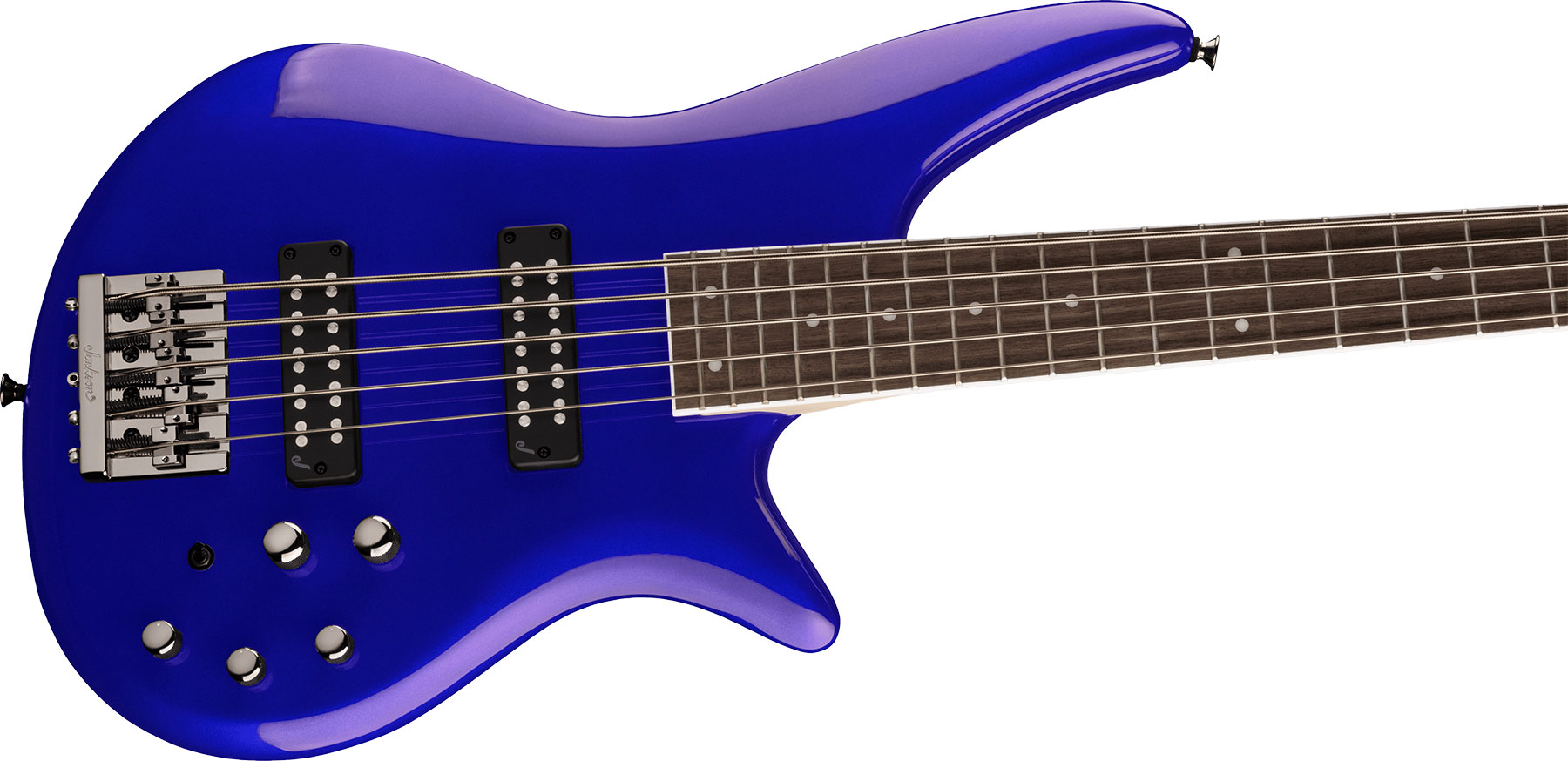 Jackson Spectra Bass Js3v 5c Active Lau - Indigo Blue - Basse Électrique Solid Body - Variation 2