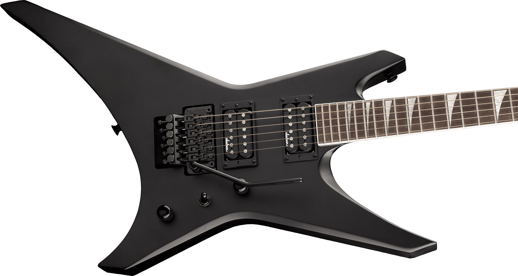 Jackson Warrior Wrx24 2h Fr Lau - Satin Black - Guitare Électrique MÉtal - Variation 2