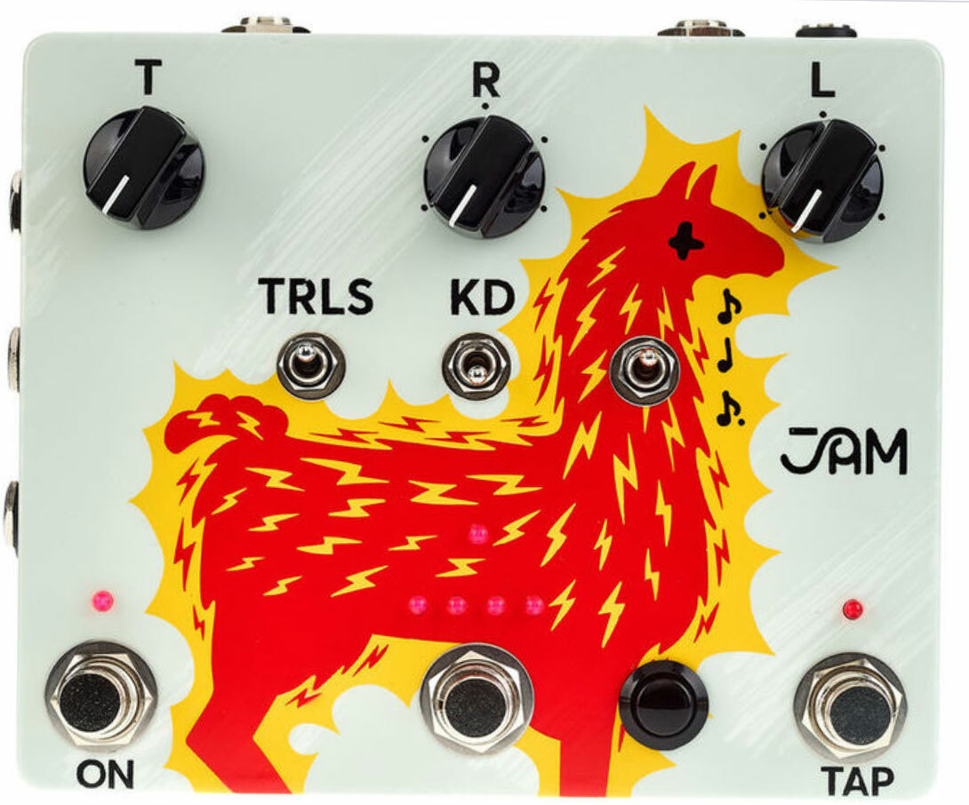 Jam Delay Llama Xtreme - PÉdale Reverb / Delay / Echo - Main picture