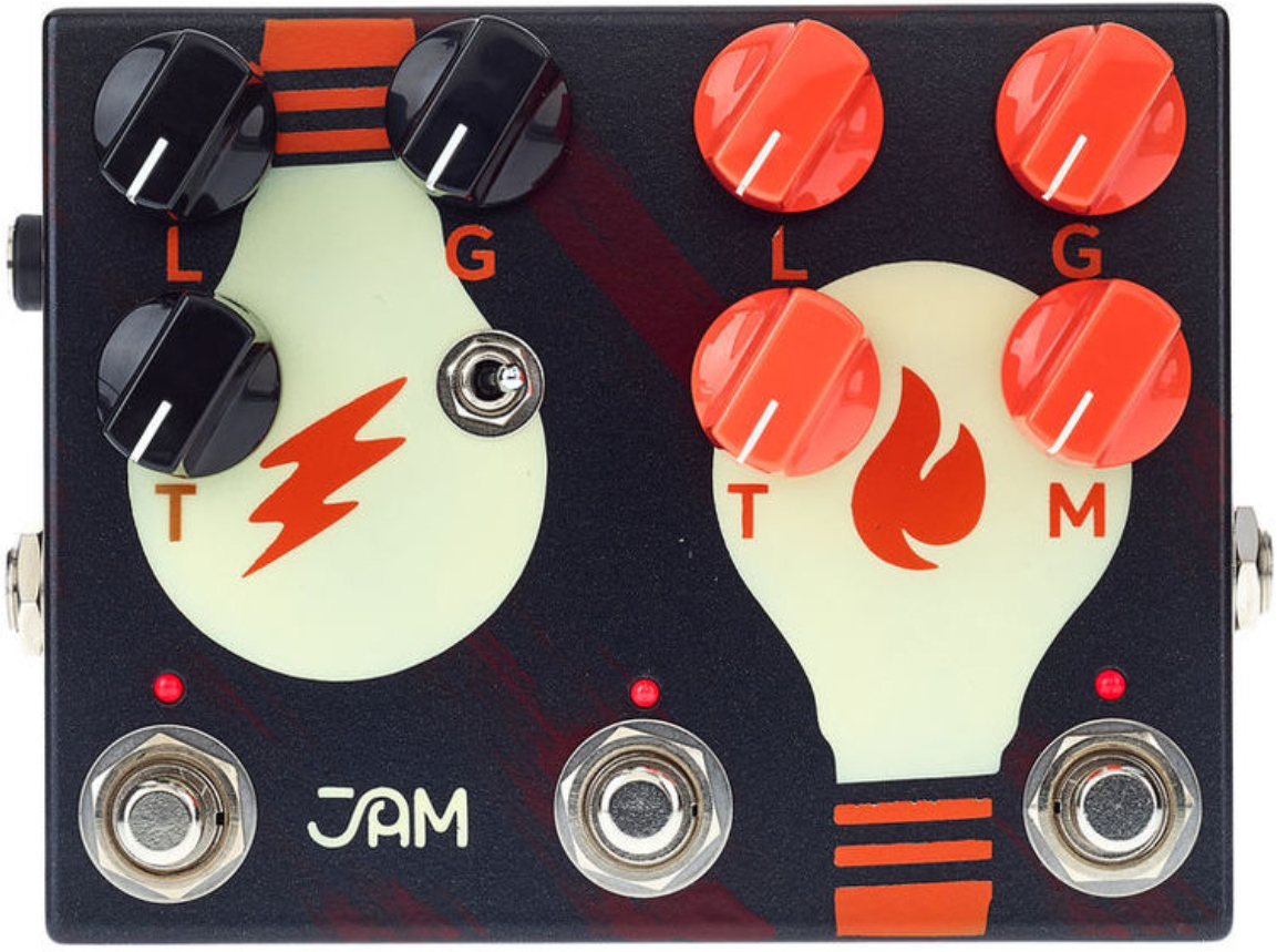 Jam Double Dreamer Dual Overdrive - PÉdale Overdrive / Distortion / Fuzz - Main picture