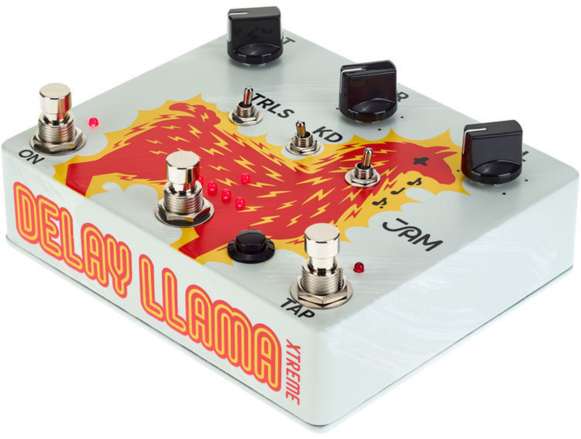 Jam Delay Llama Xtreme - PÉdale Reverb / Delay / Echo - Variation 1