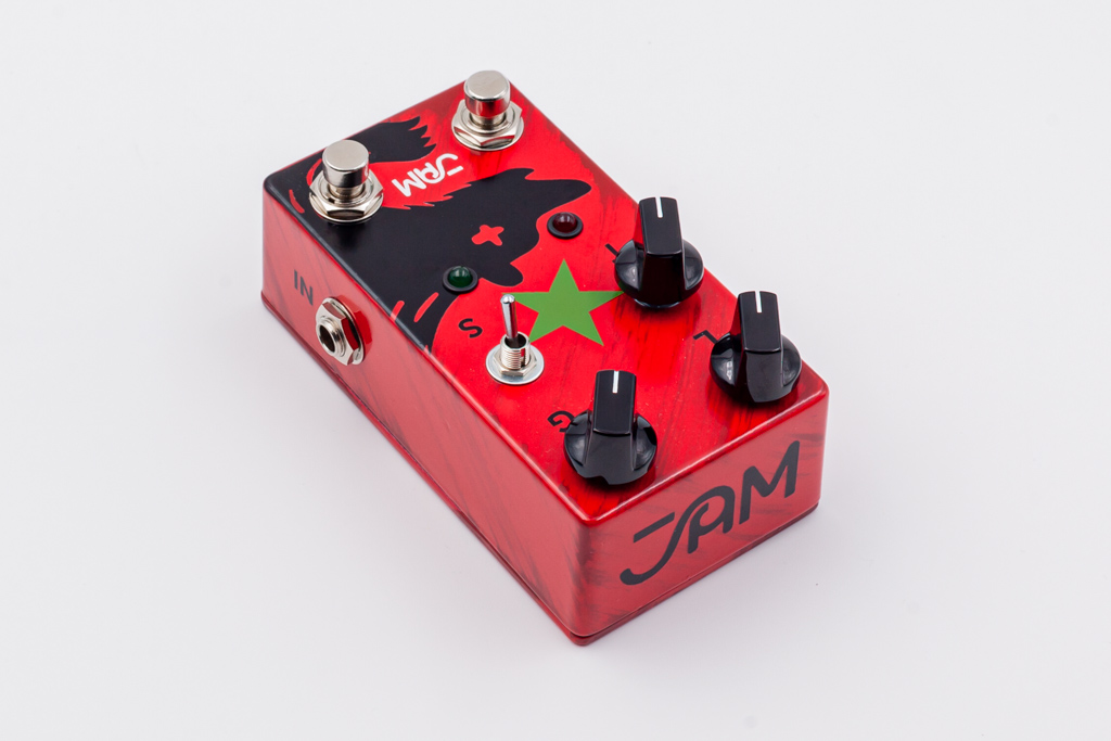 Jam Red Muck Mk.2 Fuzz - PÉdale Overdrive / Distortion / Fuzz - Variation 2