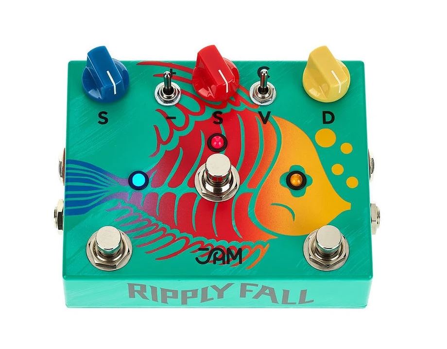 Jam Ripply Fall Chorus Vibrato Phaser - PÉdale Chorus / Flanger / Phaser / Tremolo - Variation 2