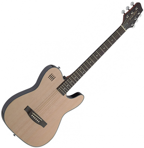 J.n guitars EW3000C natural Acoustic guitar & electro