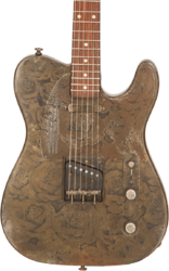 Guitare électrique 1/2 caisse James trussart SteelCaster #21000 - Rusty roses